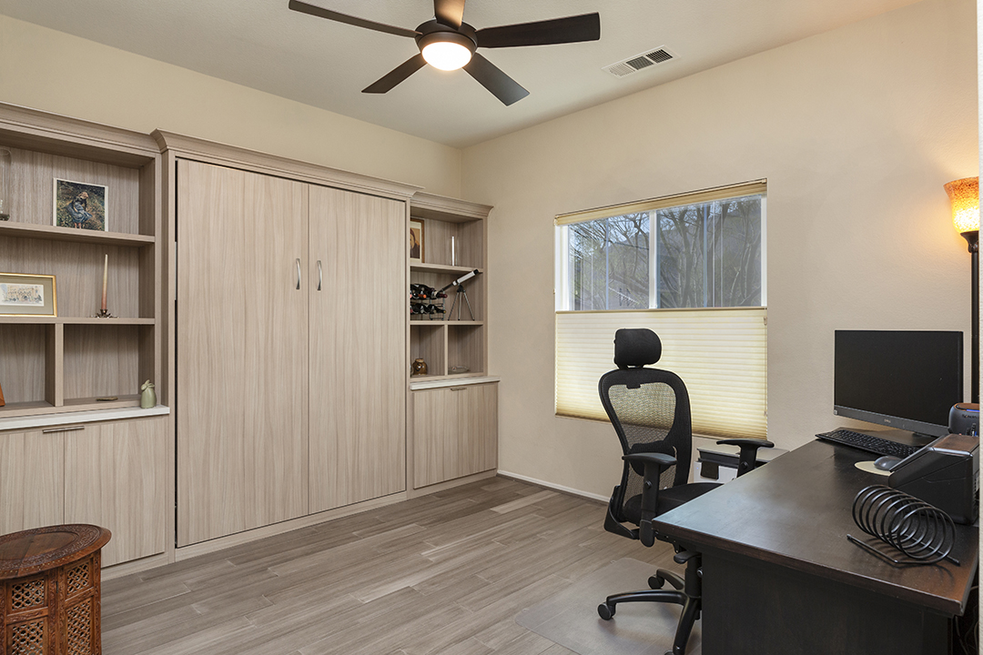 Primary bedroom image at 1280 Oro Ridge in Palm Springs California