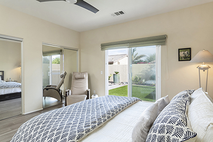 Interior view of 1280 Oro Ridge in Palm Springs California
