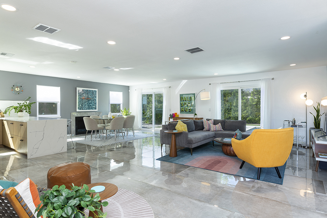 Stunning interior photos of 3095 N Chuperosa Road in Palm Springs, CA