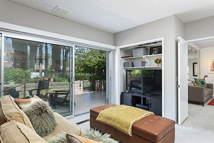 Interior of 1347 Verano Drive in Palm Springs California