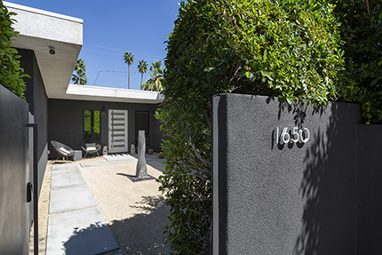 Architectual image of 1650 E San Jacinto Way in Palm Springs California