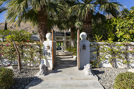 Architectual image of 1755 S Mesa Drive in Palm Springs California