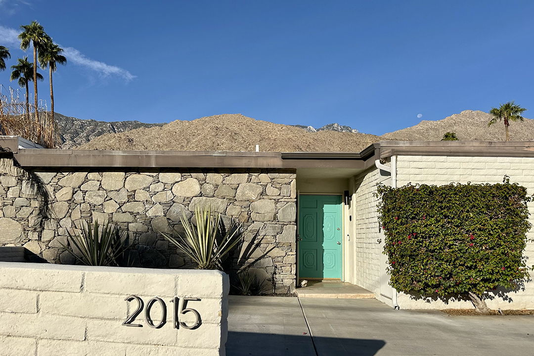 Front exterior of 2015 S Calle Palo Fierro in Palm Springs, CA
