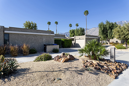 Front view of 2033 E El Alameda in Palm Springs California