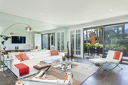 Exterior view at 2321 Silver Oak Circle in Palm Springs California
