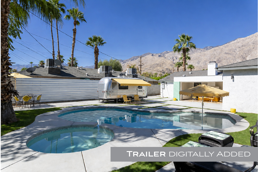 Stunning interior photos of 686 S Camino Real in Palm Springs, CA